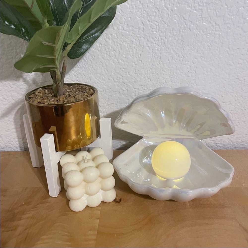 Seashell lamp - Picture 3 of 3